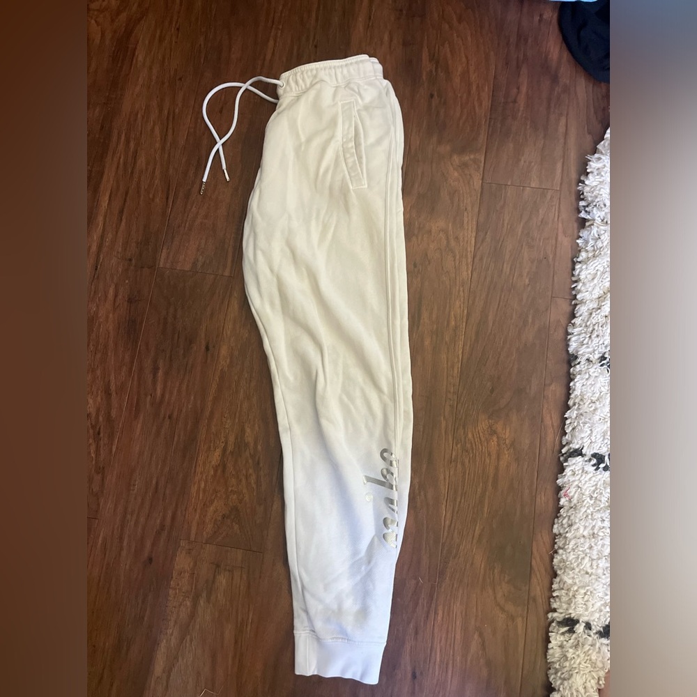 Nike White Joggers